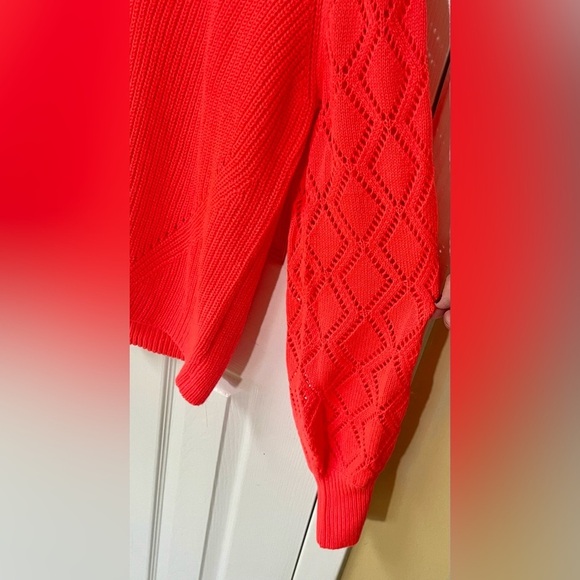 Lilly Pulitzer Sweater Women’s XL XLarge Coral Luletta Preppy Spring Resortwear - Picture 6 of 9